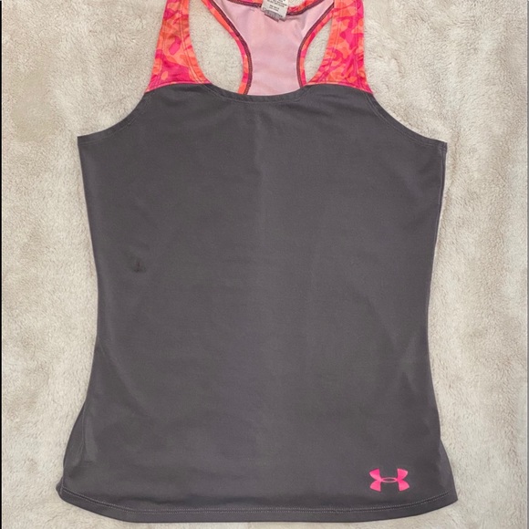 Under Armour Youth Razorback Tank Top Youth Large - Picture 1 of 5